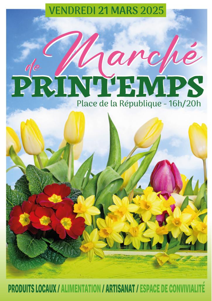 marché de printemps