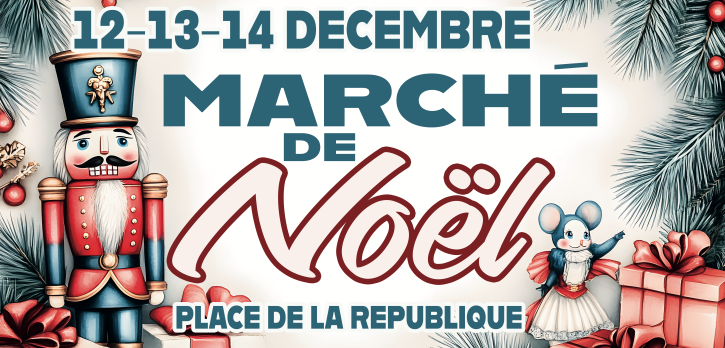 bannière marché de noël 2025