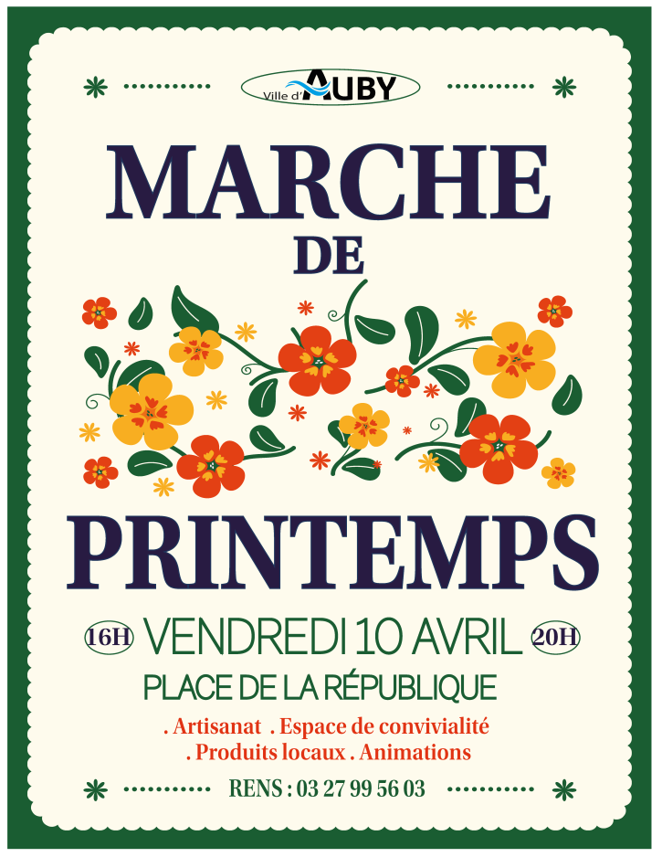 marché de printemps